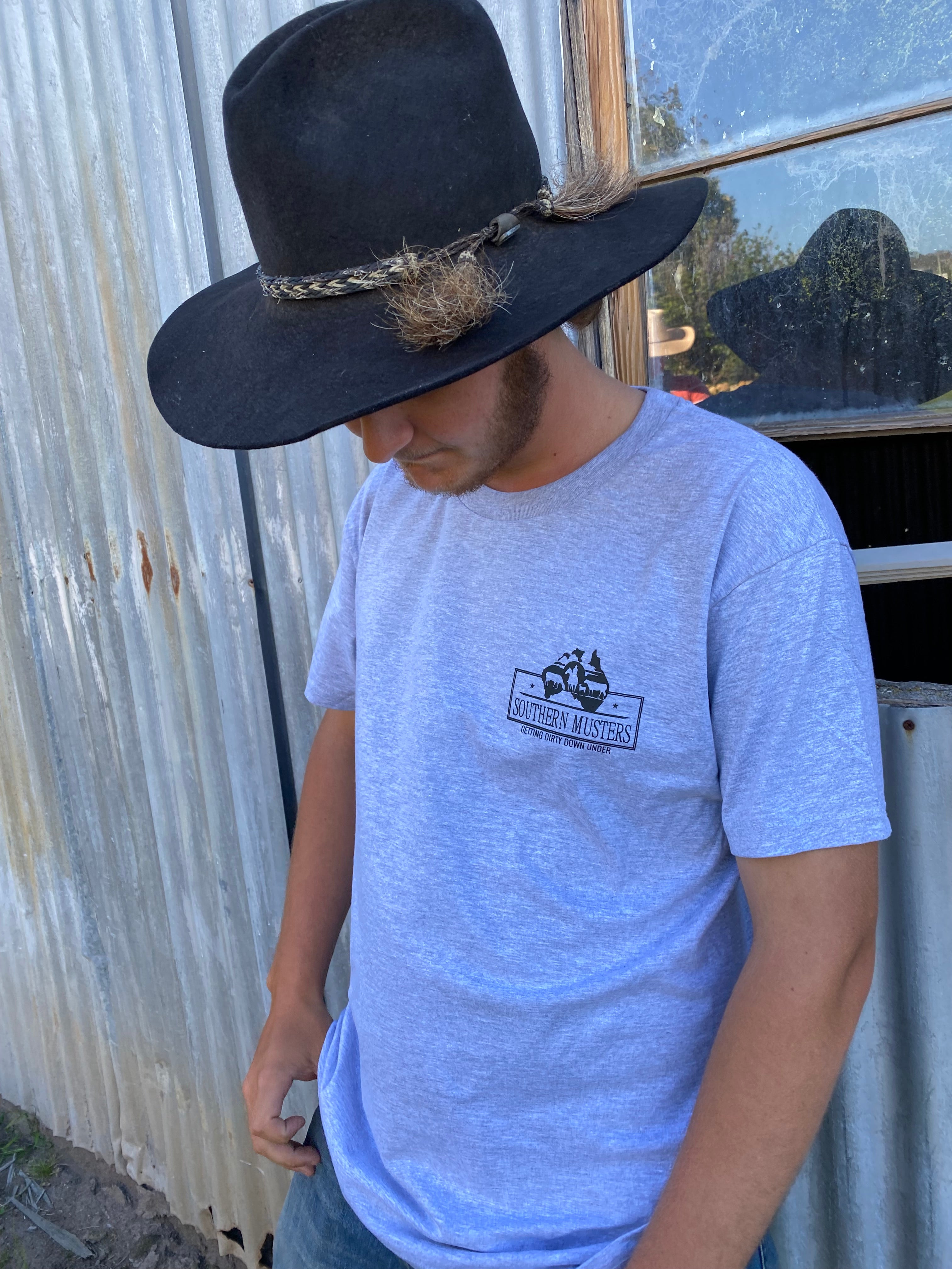 Southern Musters Grey T Shirt