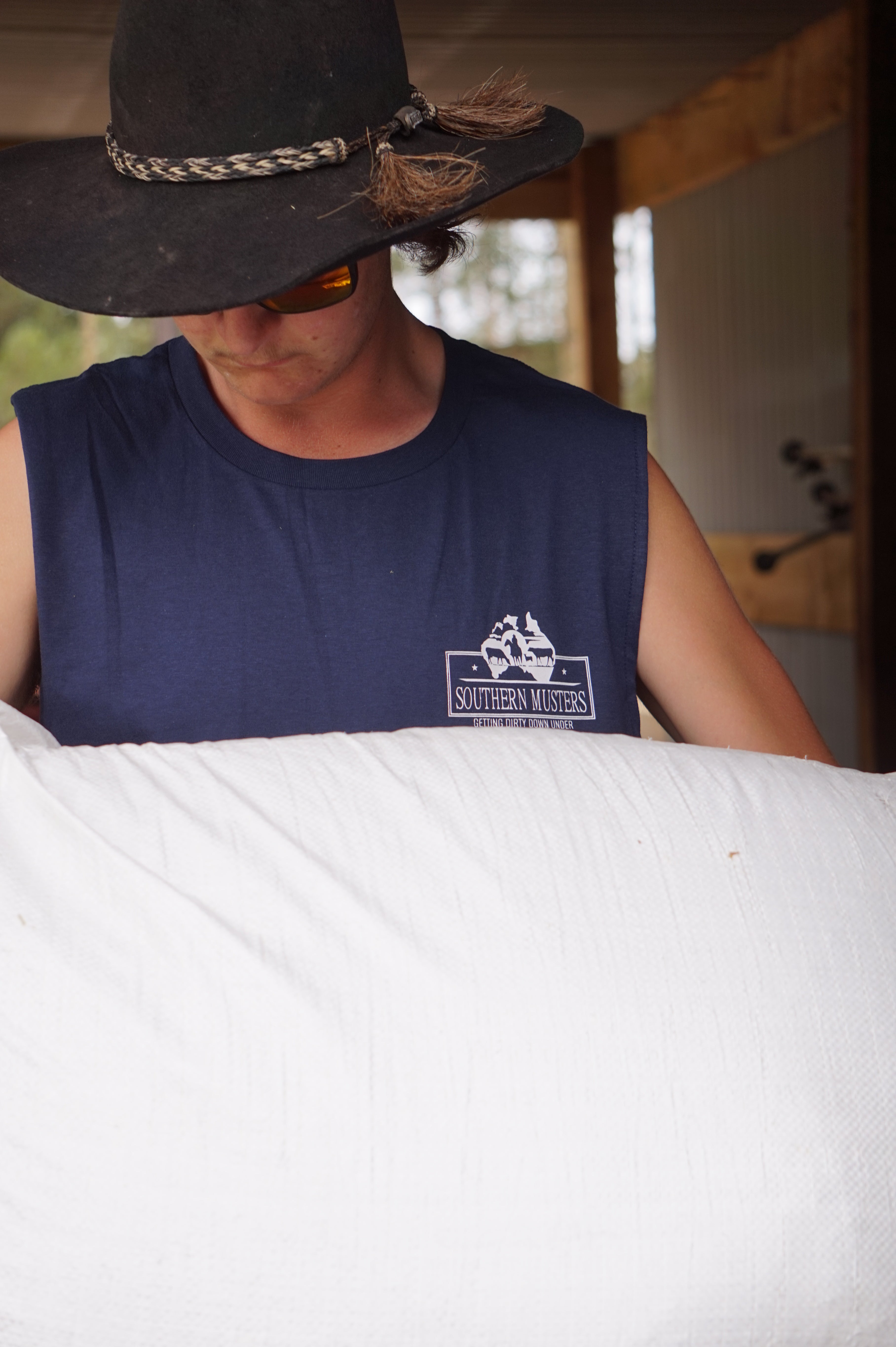Southern Musters Navy Tank Top