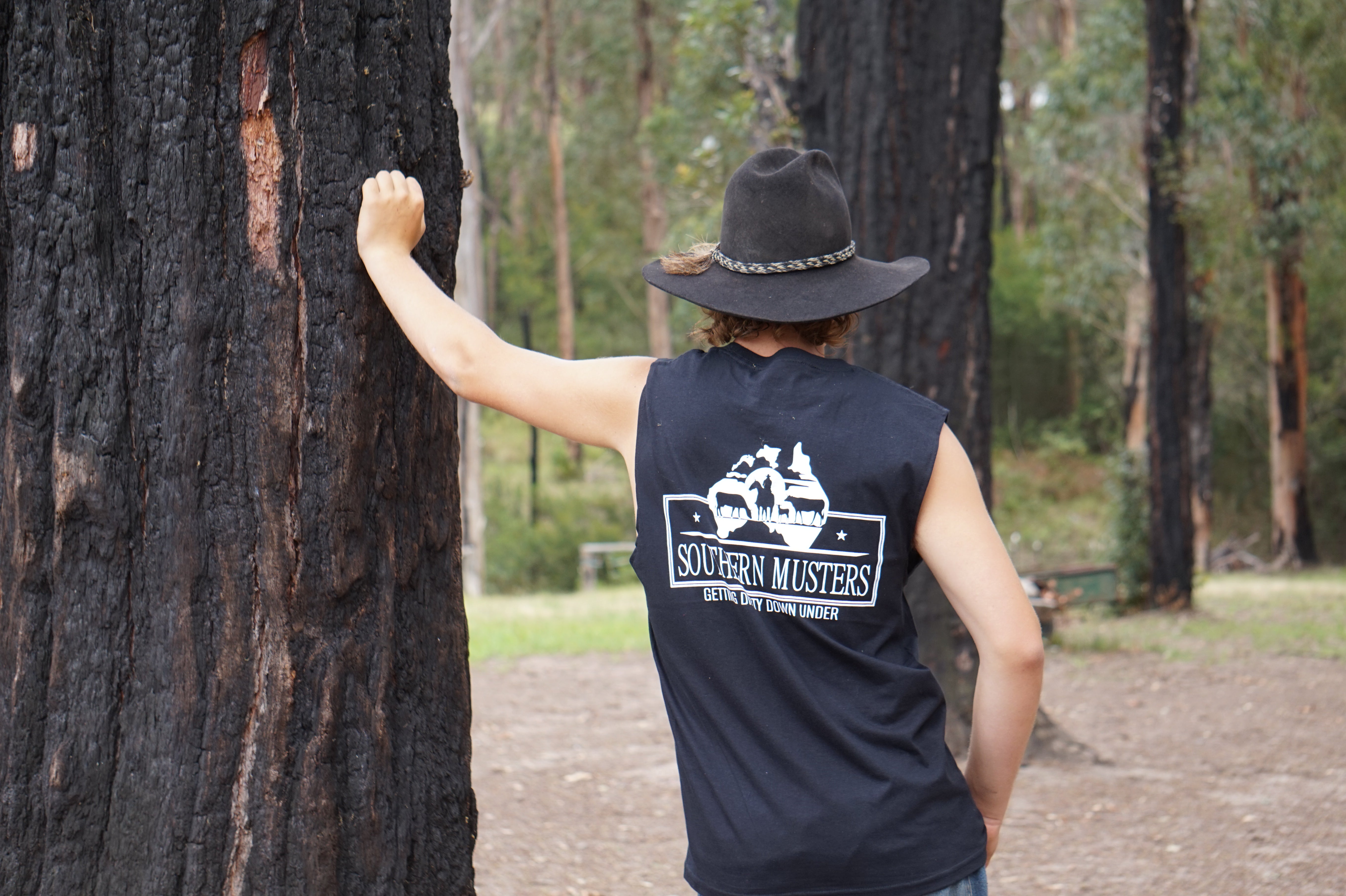 Southern Musters Black Tank Top
