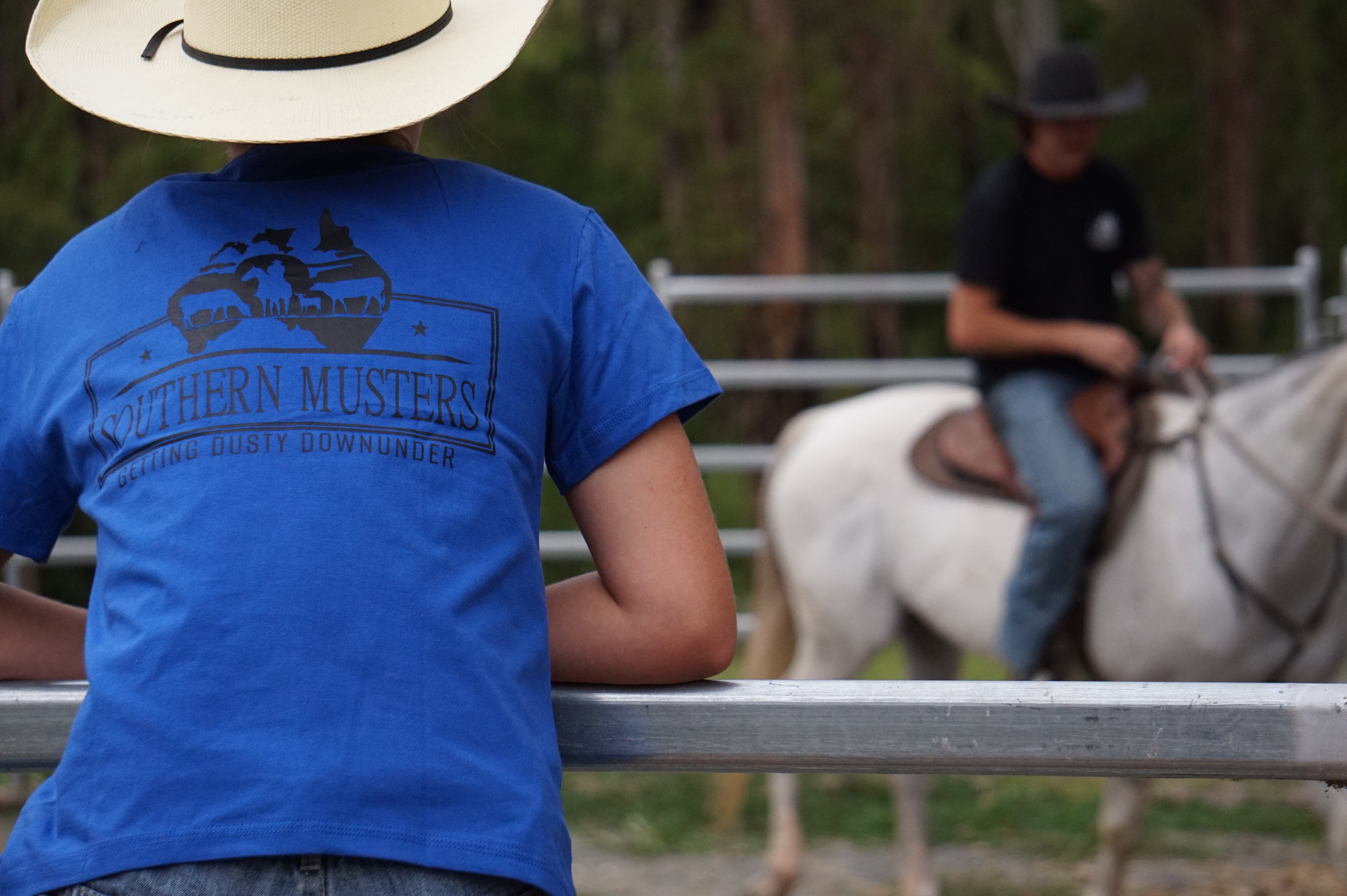 Southern Muster Colt Blue Kids T-shirt