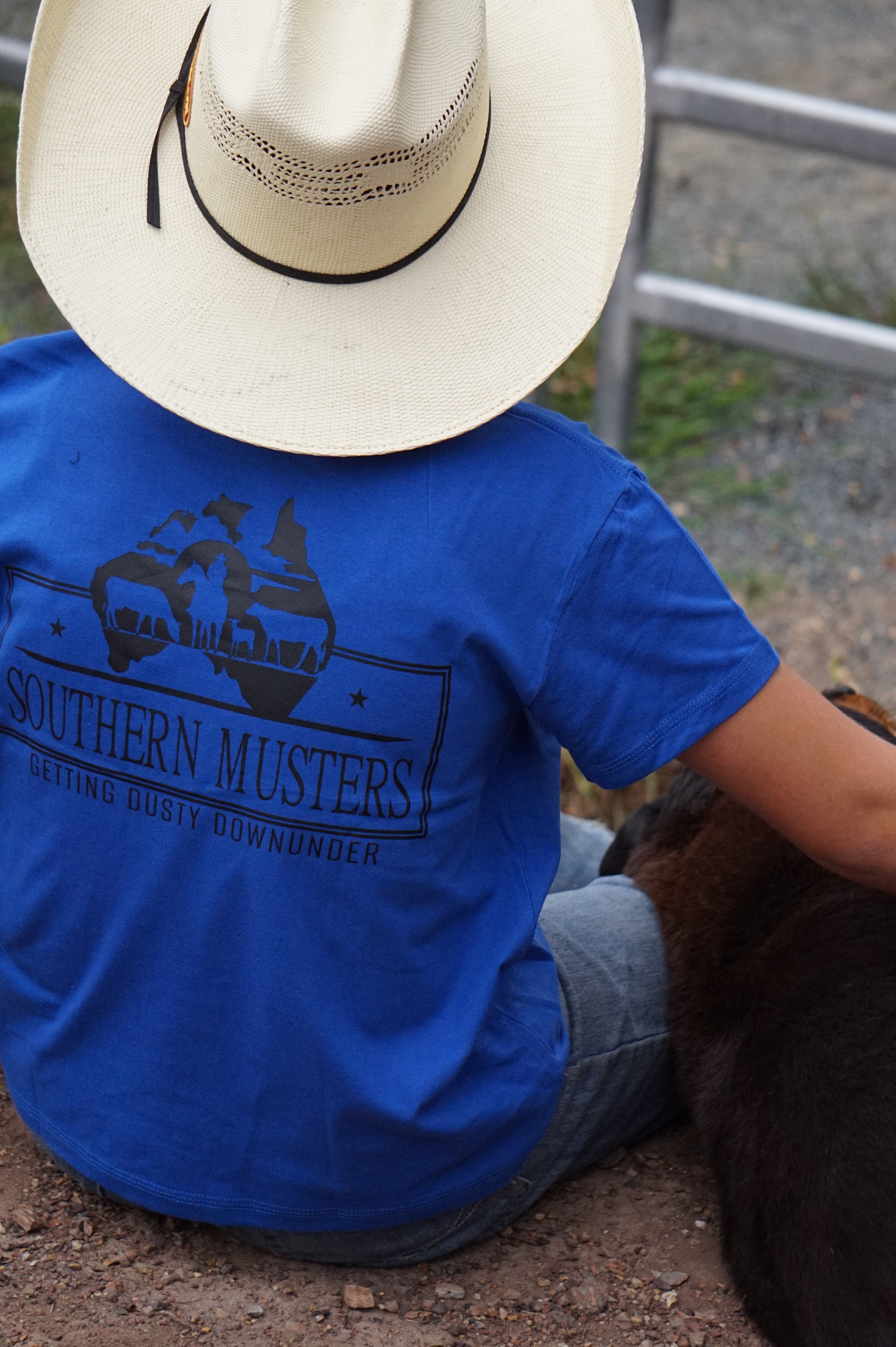 Southern Muster Colt Blue Kids T-shirt
