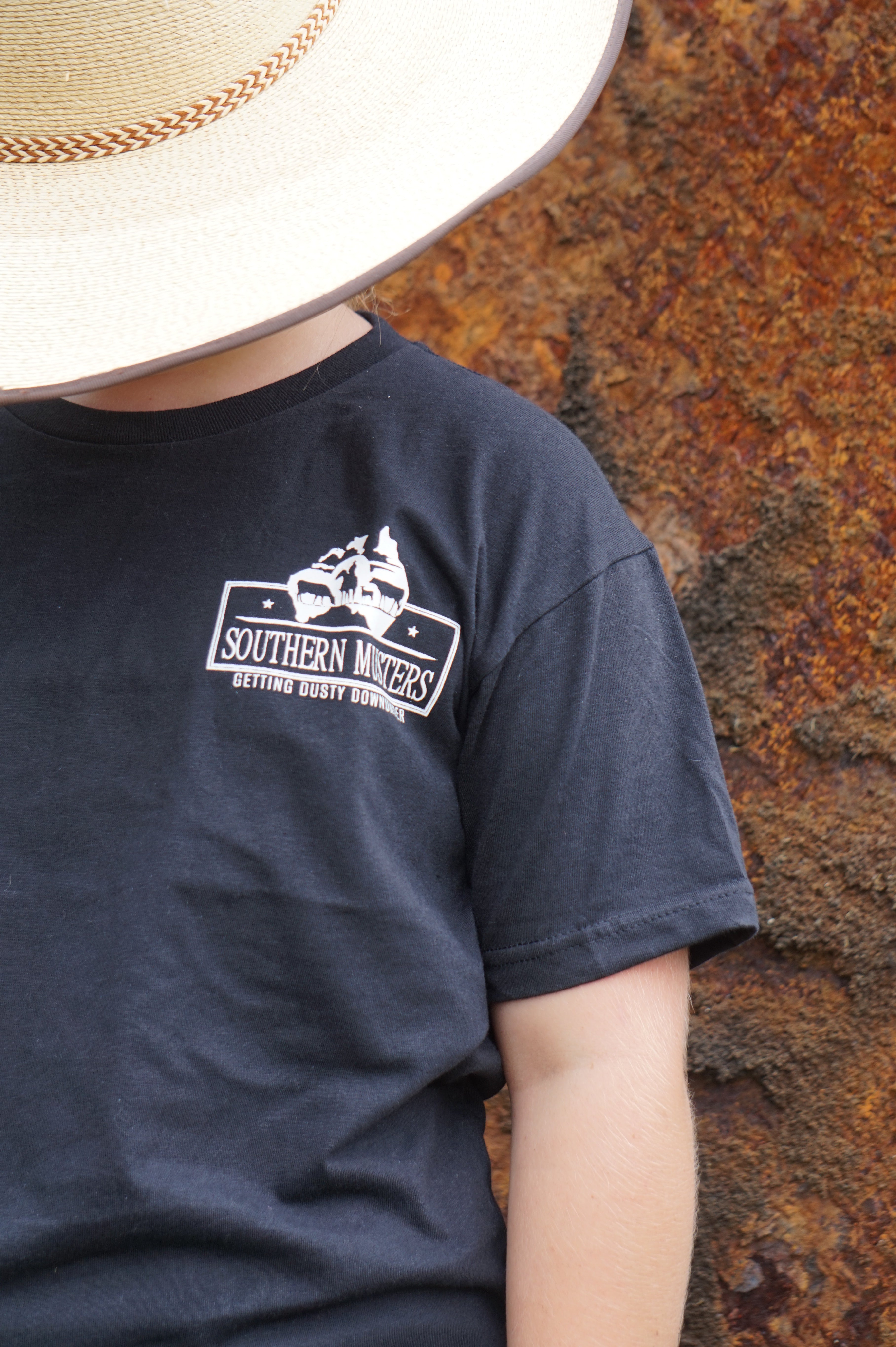 Kids Black Southern Musters T-Shirt