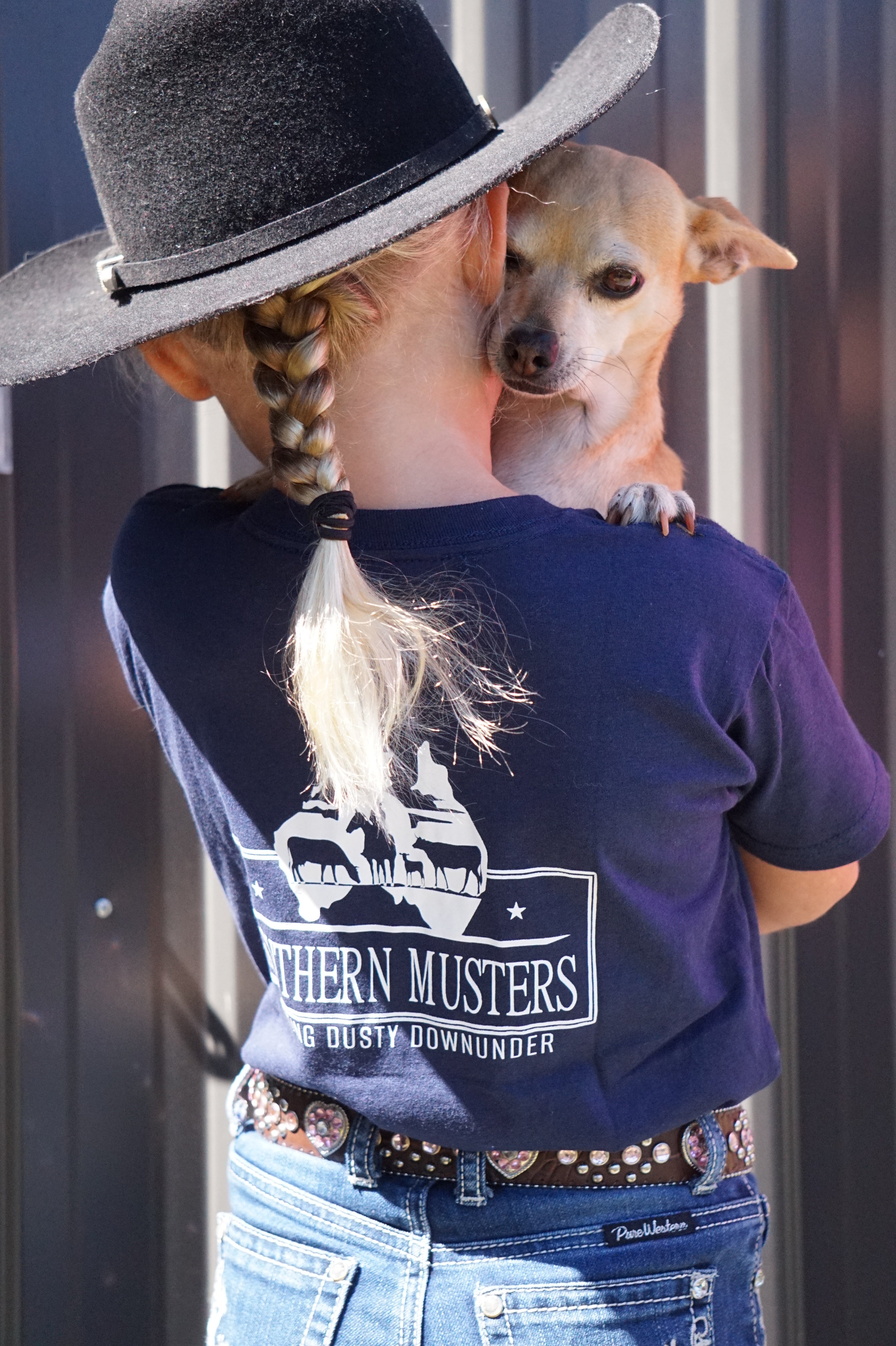 Kids Territory Navy Blue Southern Musters T-Shirt