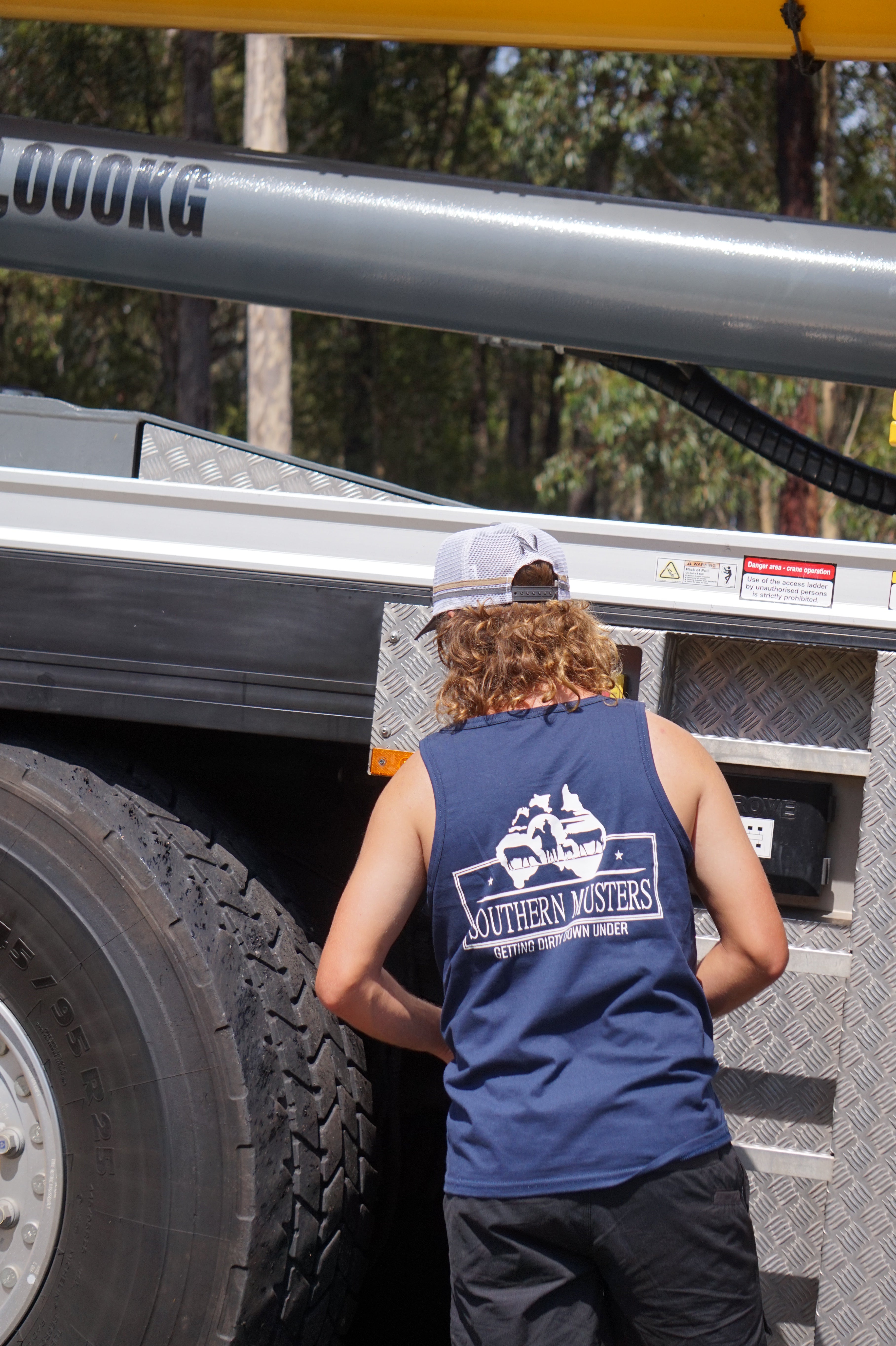 Southern Musters Navy Blue Singlet