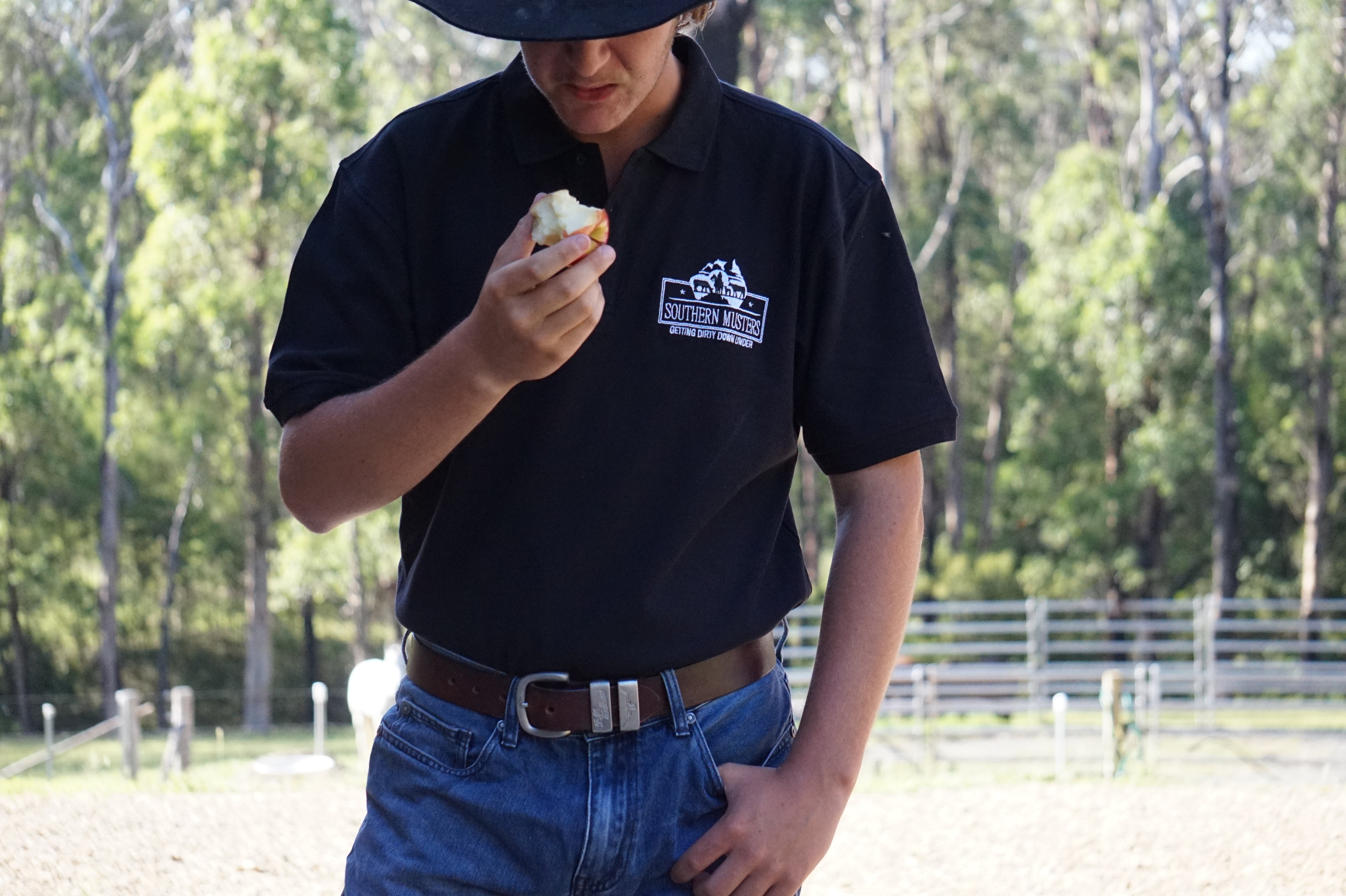 Southern Musters Black Polo Shirts