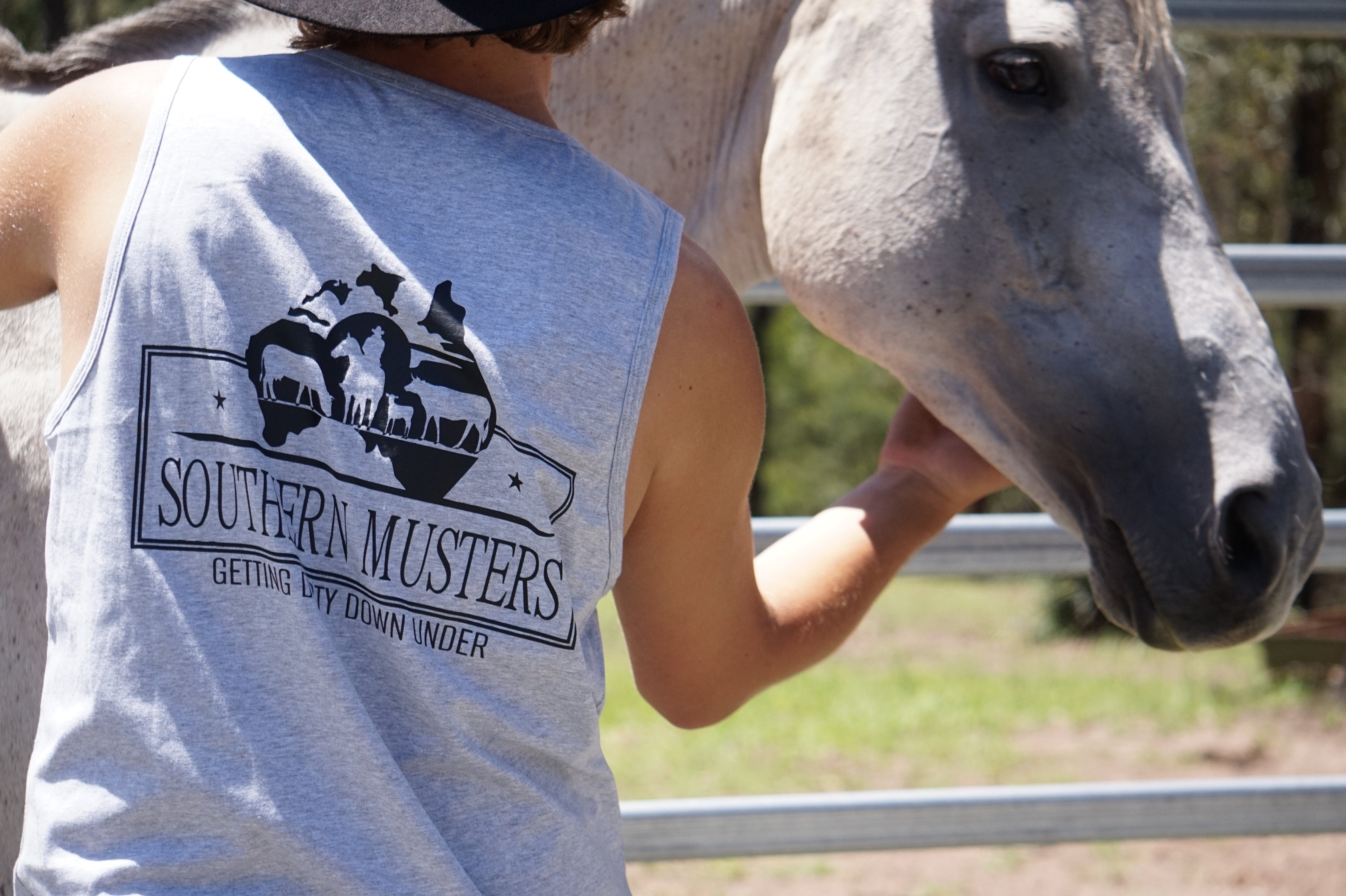 Southern Musters Grey Singlet