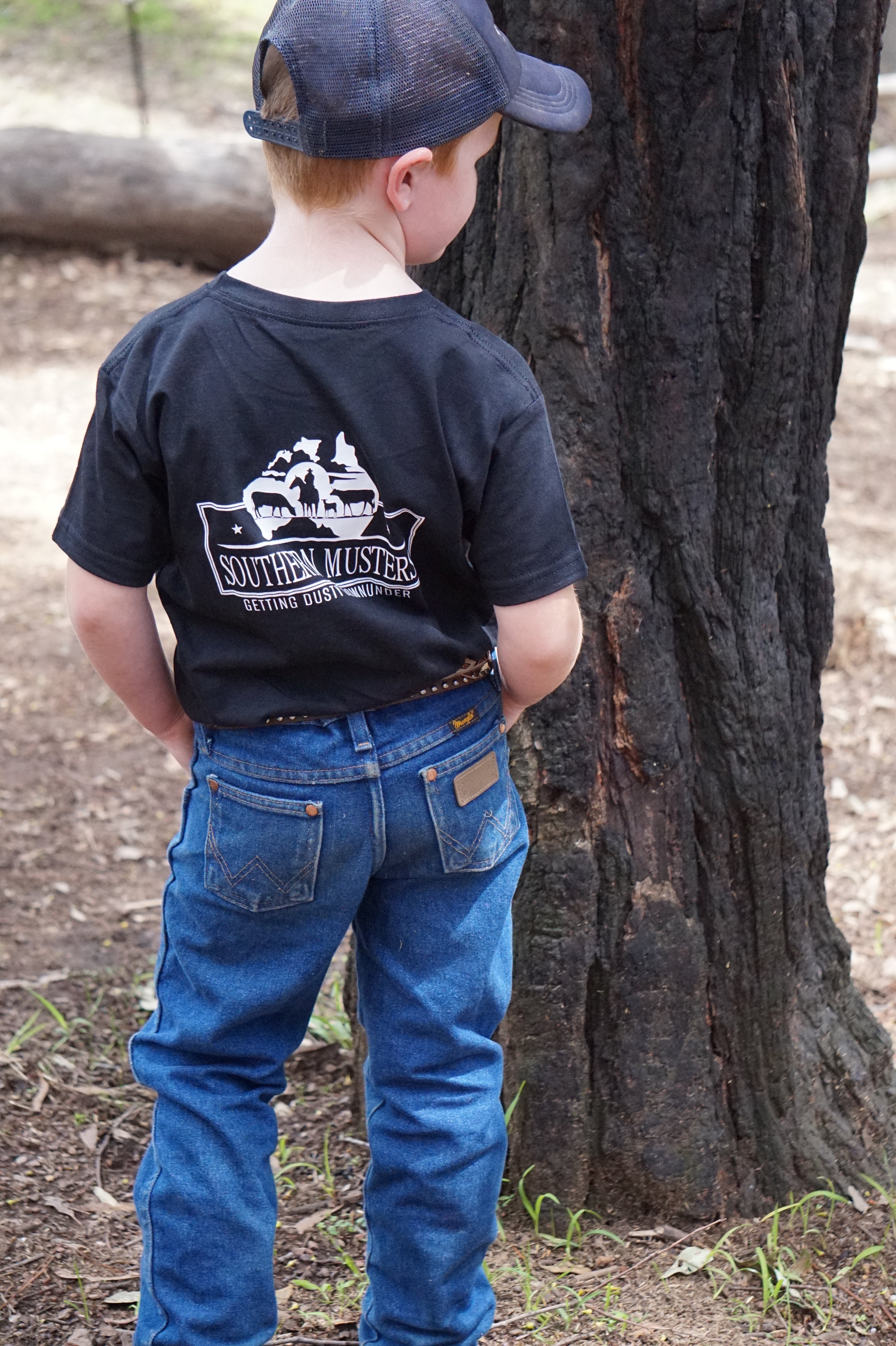 Kids Black Southern Musters T-Shirt