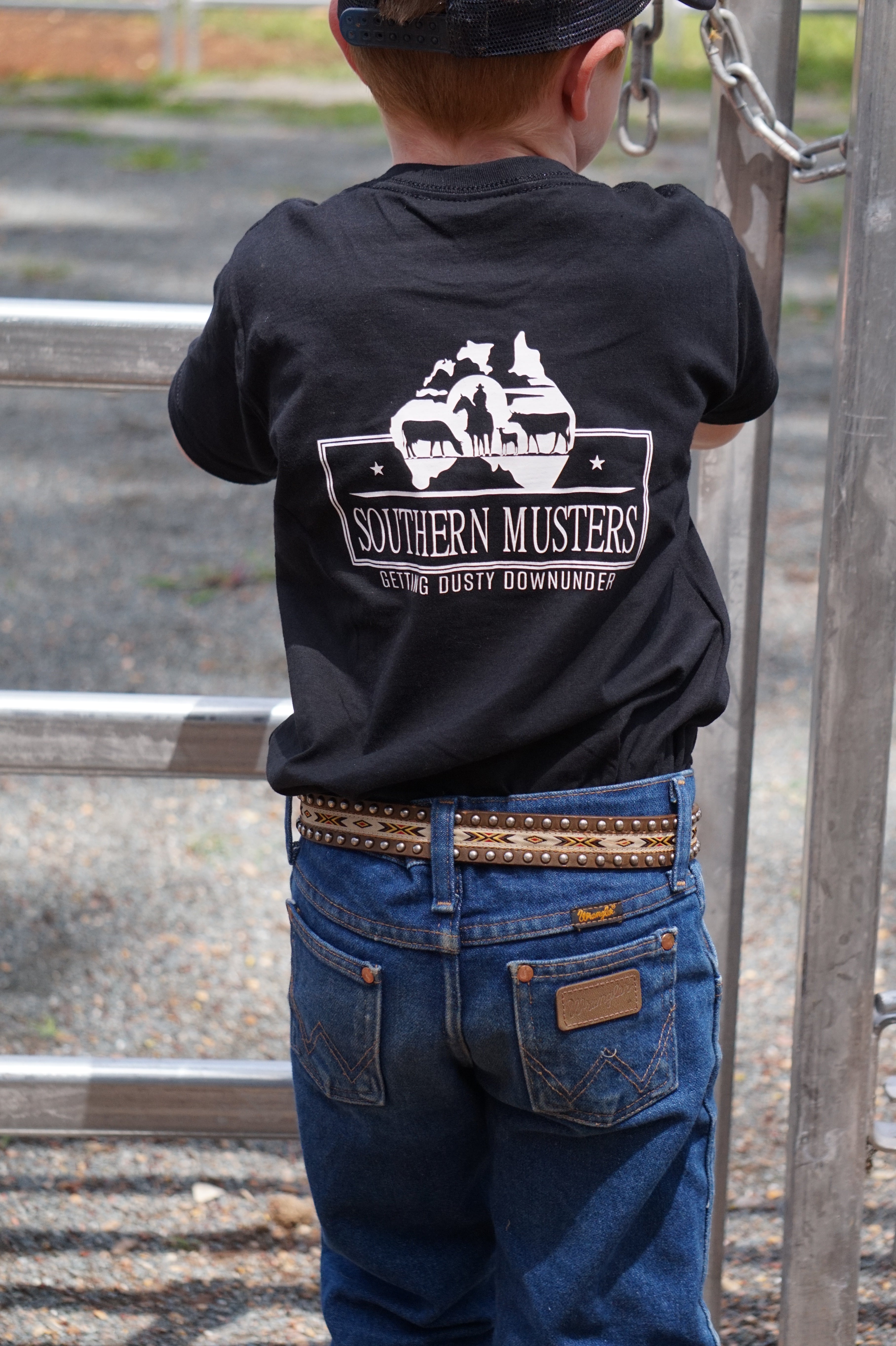 Kids Black Southern Musters T-Shirt