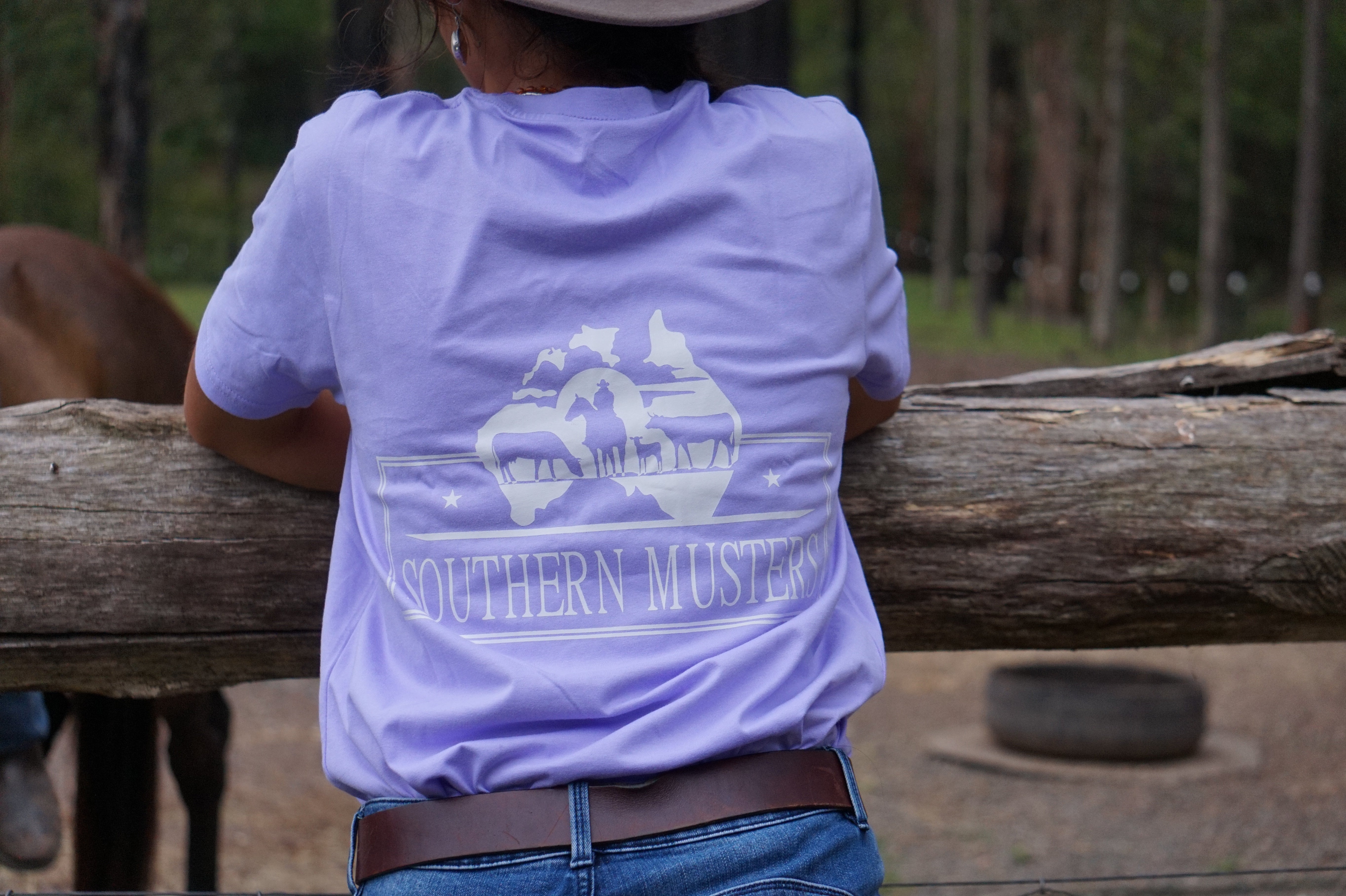 Southern Musters Lilac T-Shirt