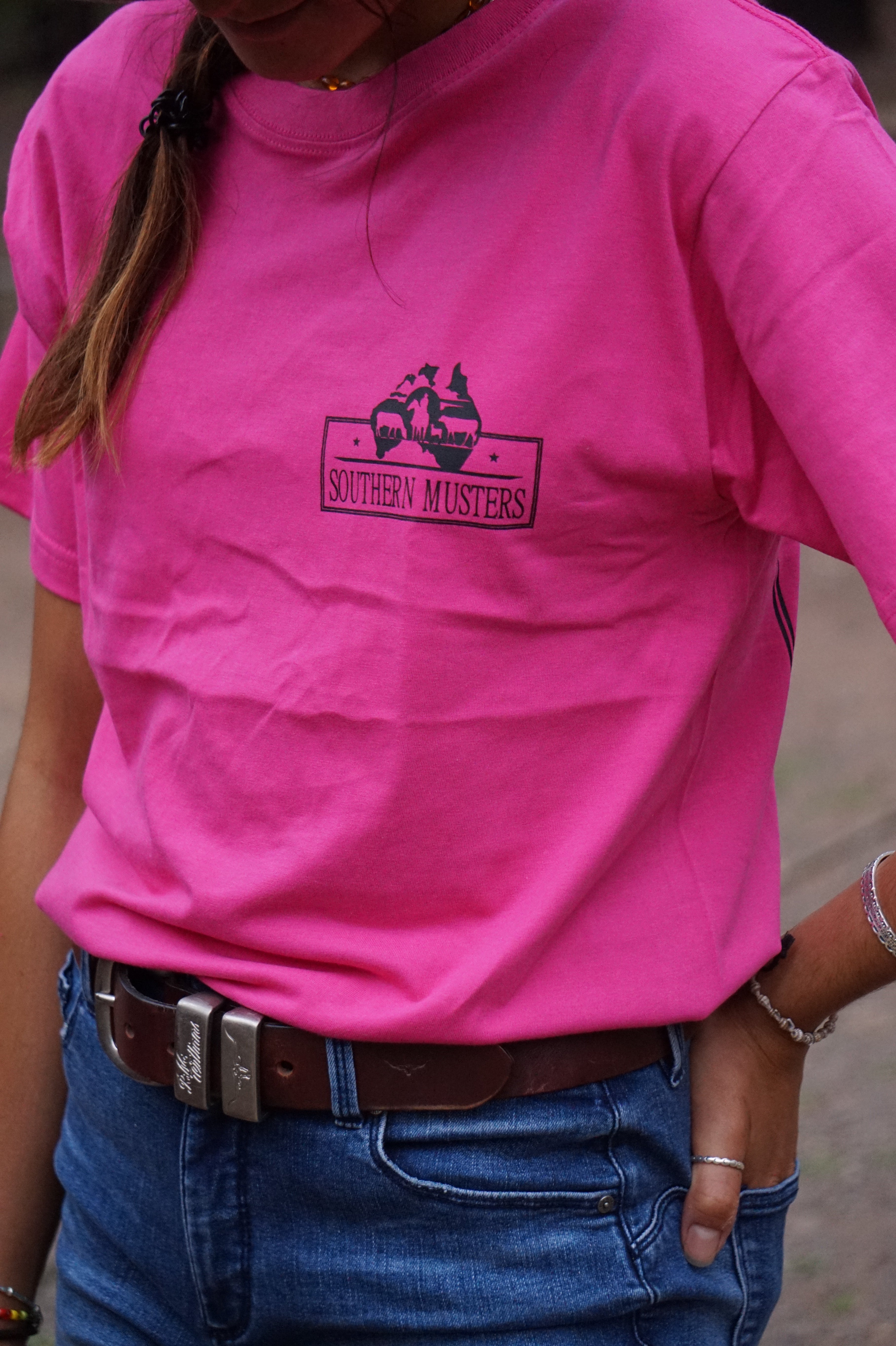 Southern Musters Dark Pink T-Shirt