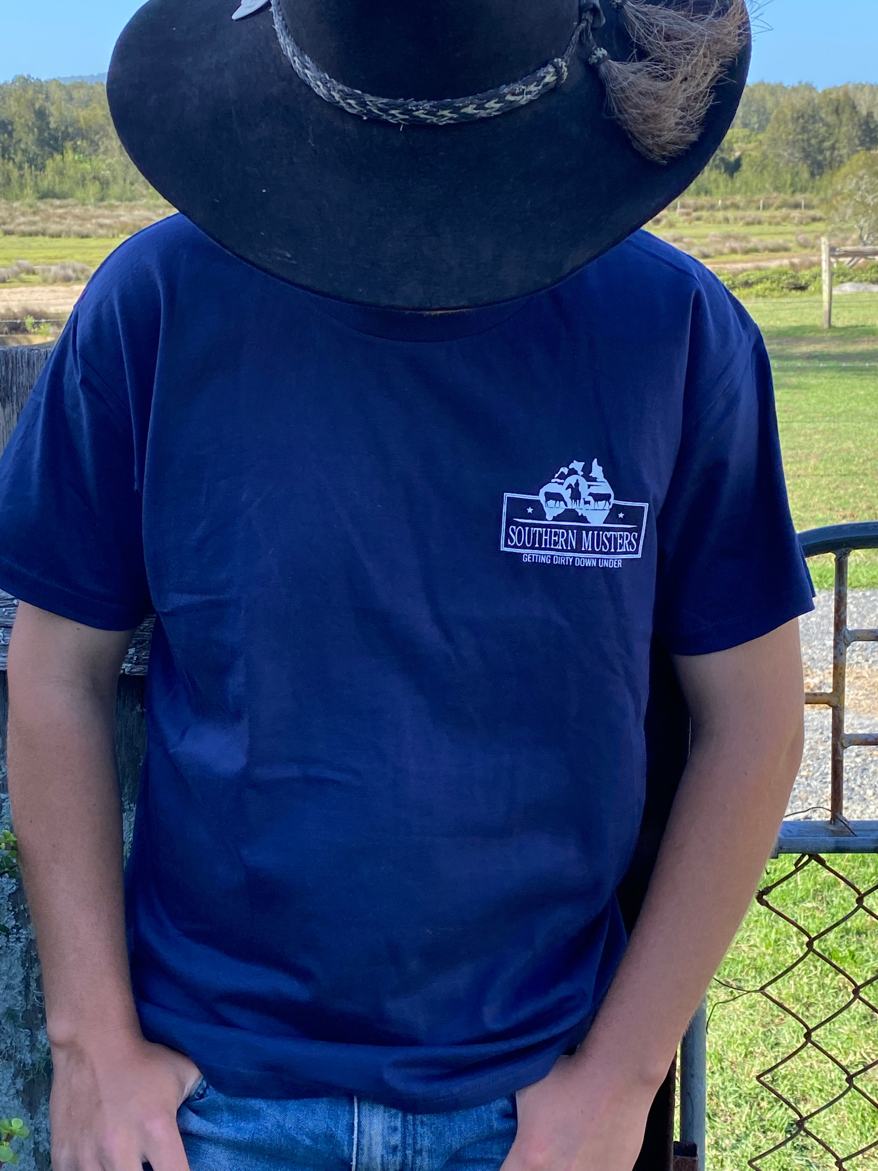 Southern Musters Navey Blue T-shirt