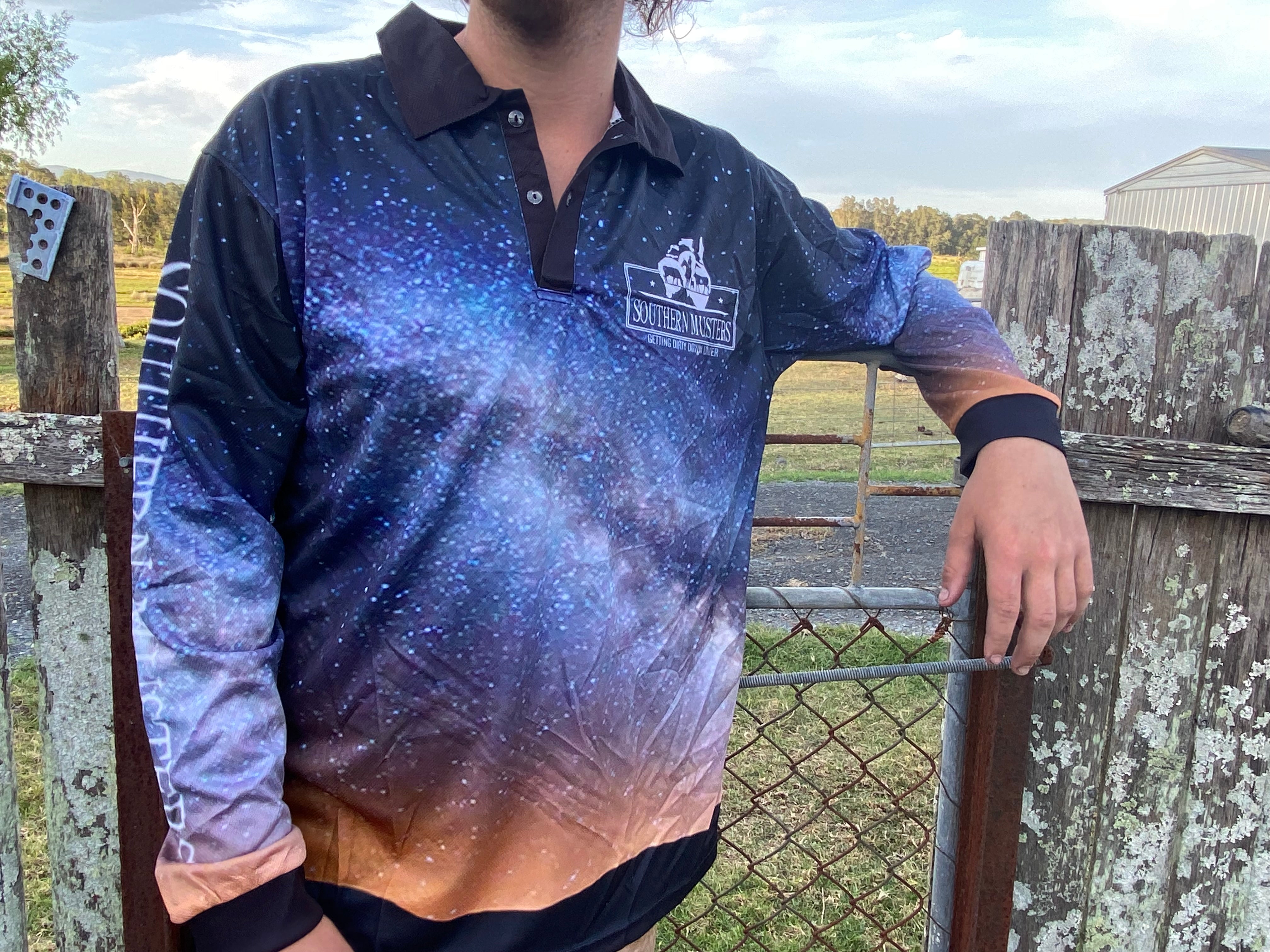 Southern Musters Big Skies Fishing shirt