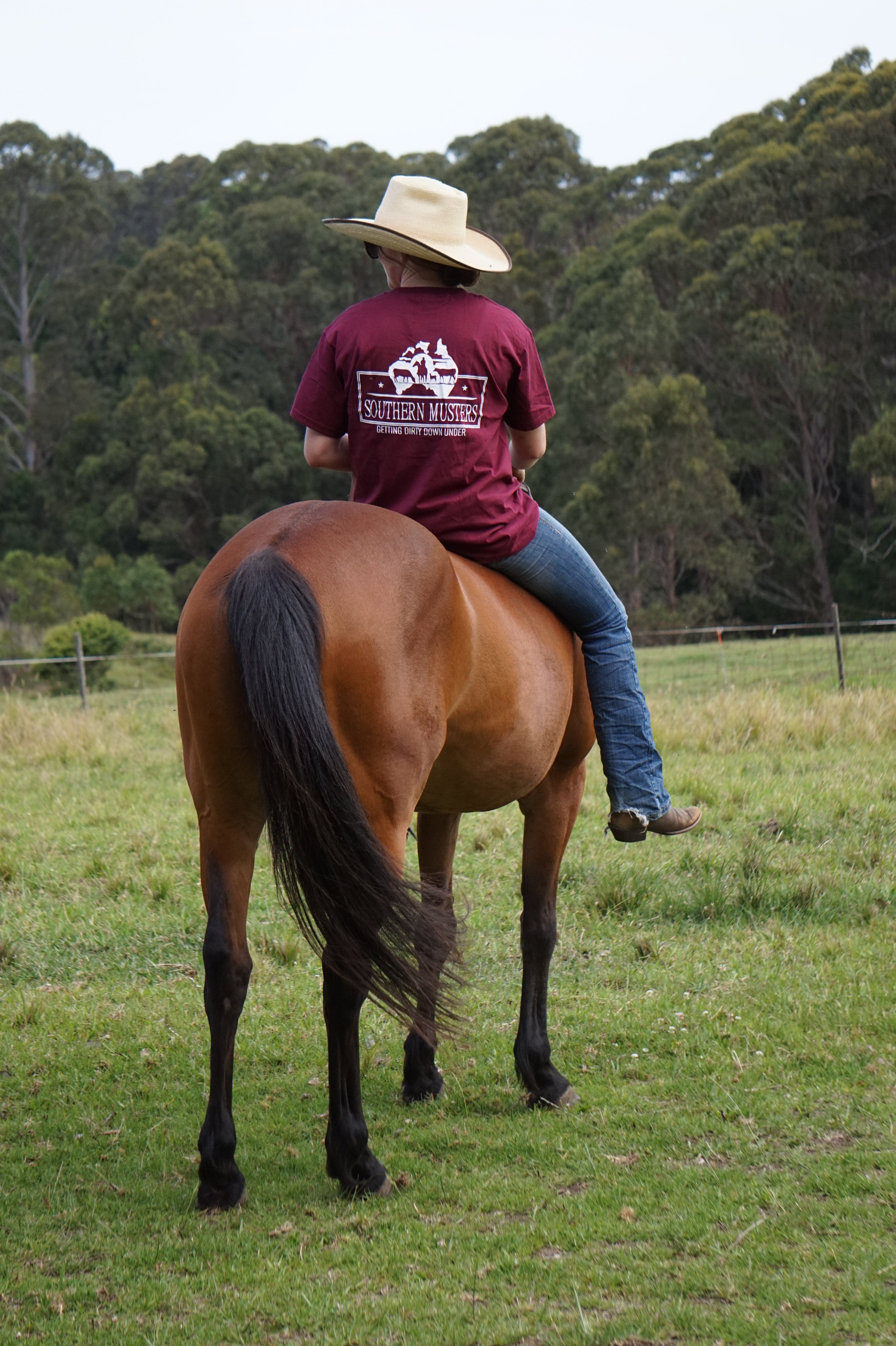 Maroon Southern Musters T-shirt
