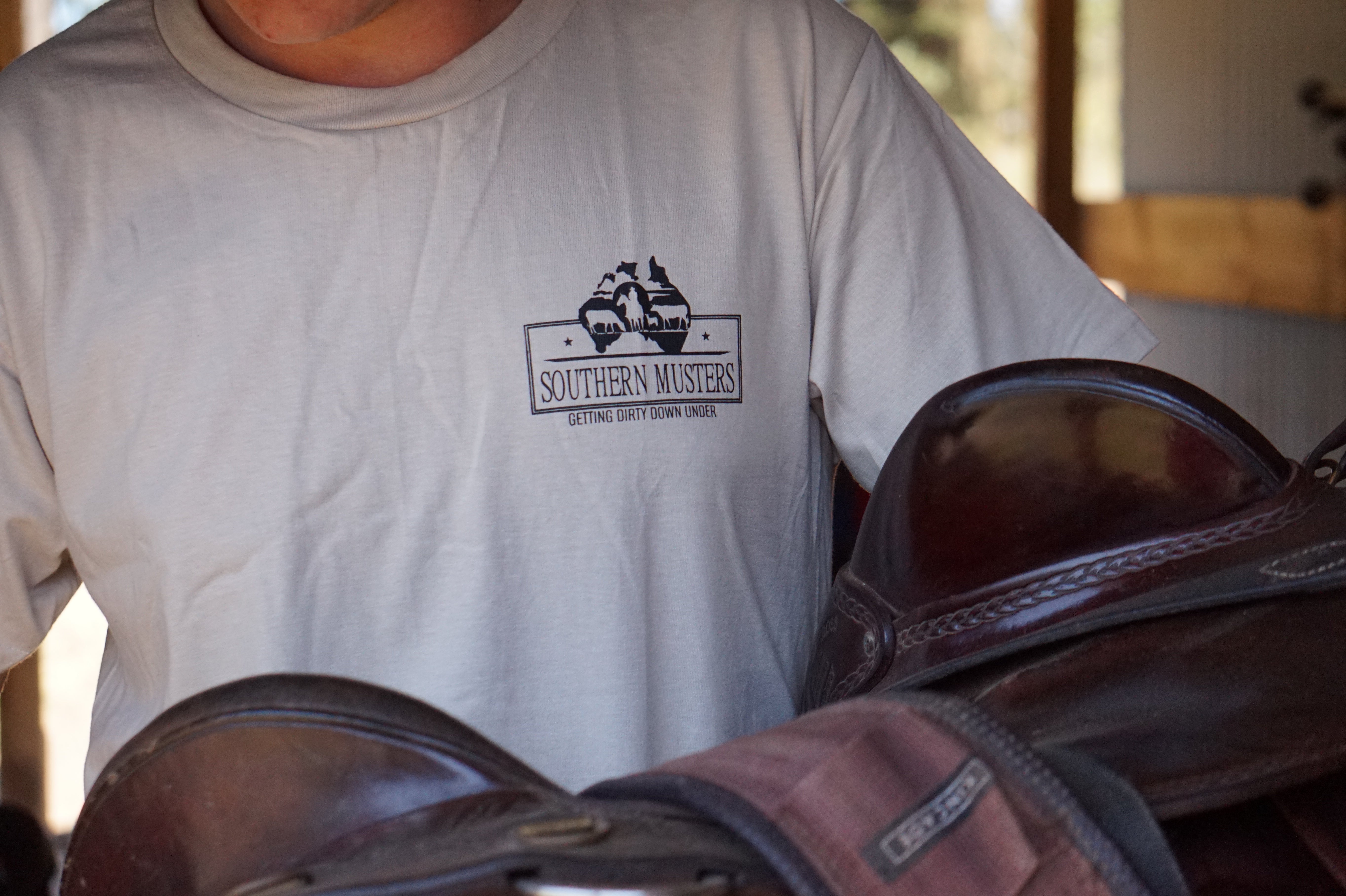 Southern Musters Bone T-shirt