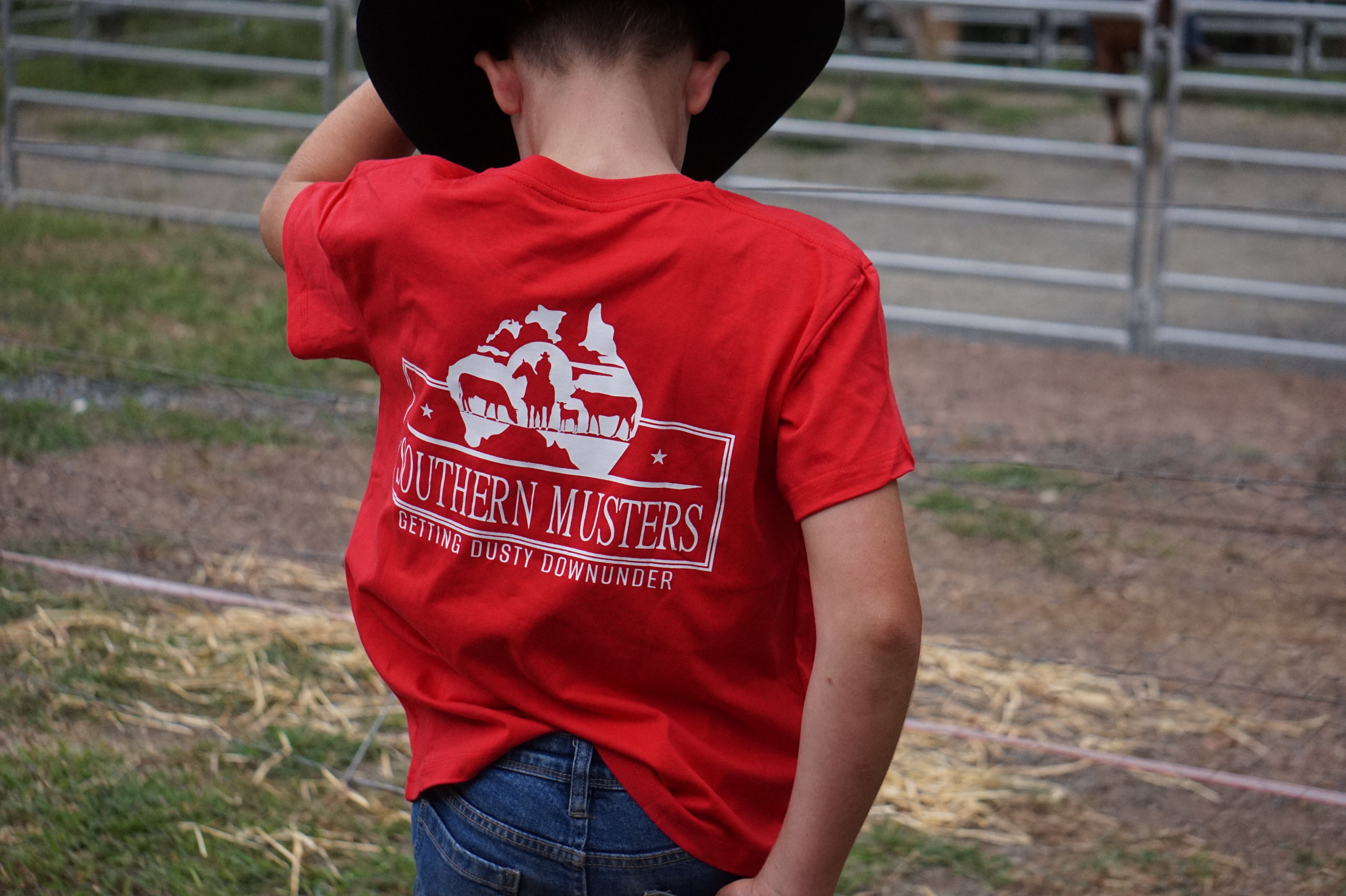 Southern Musters Red Kids T-Shirt