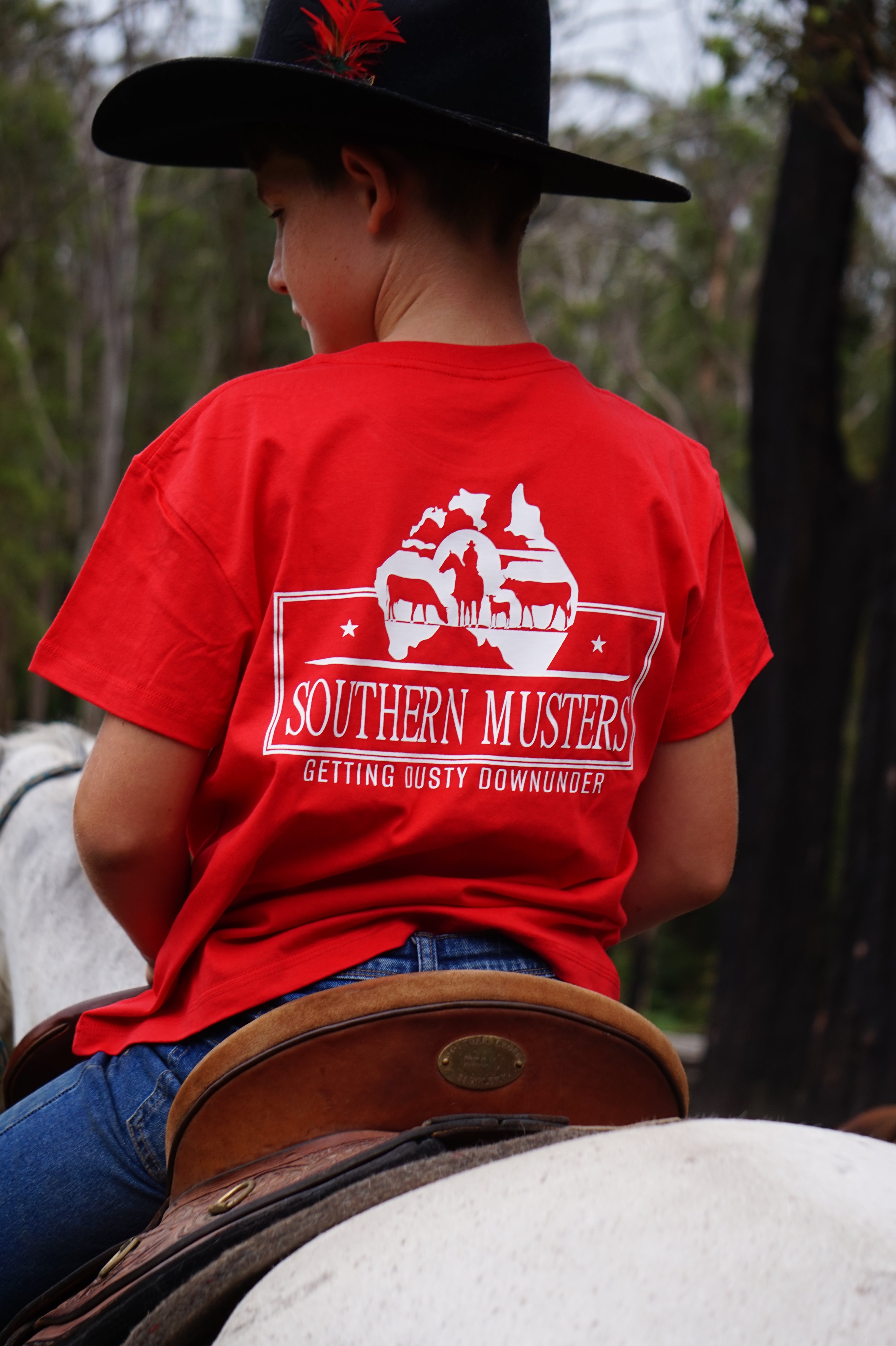 Southern Musters Red Kids T-Shirt