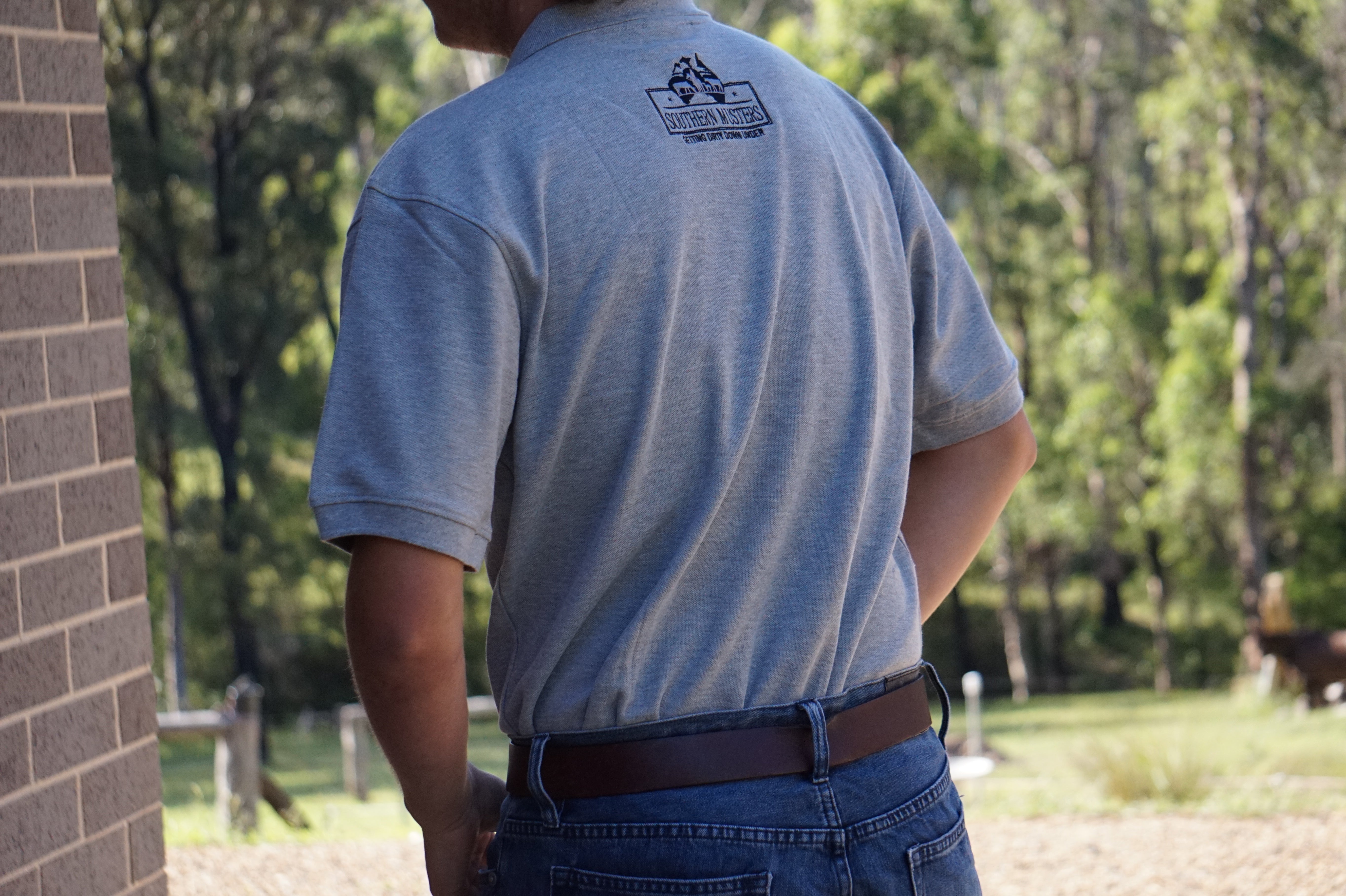 Grey Southern Musters Unisex Polo shirts