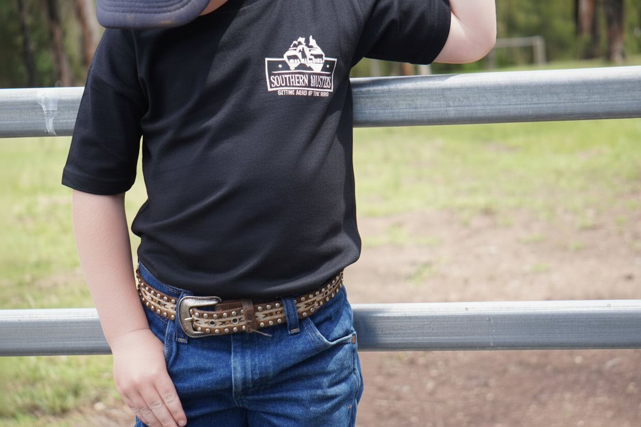 Kids Southern Musters Black T-Shirt