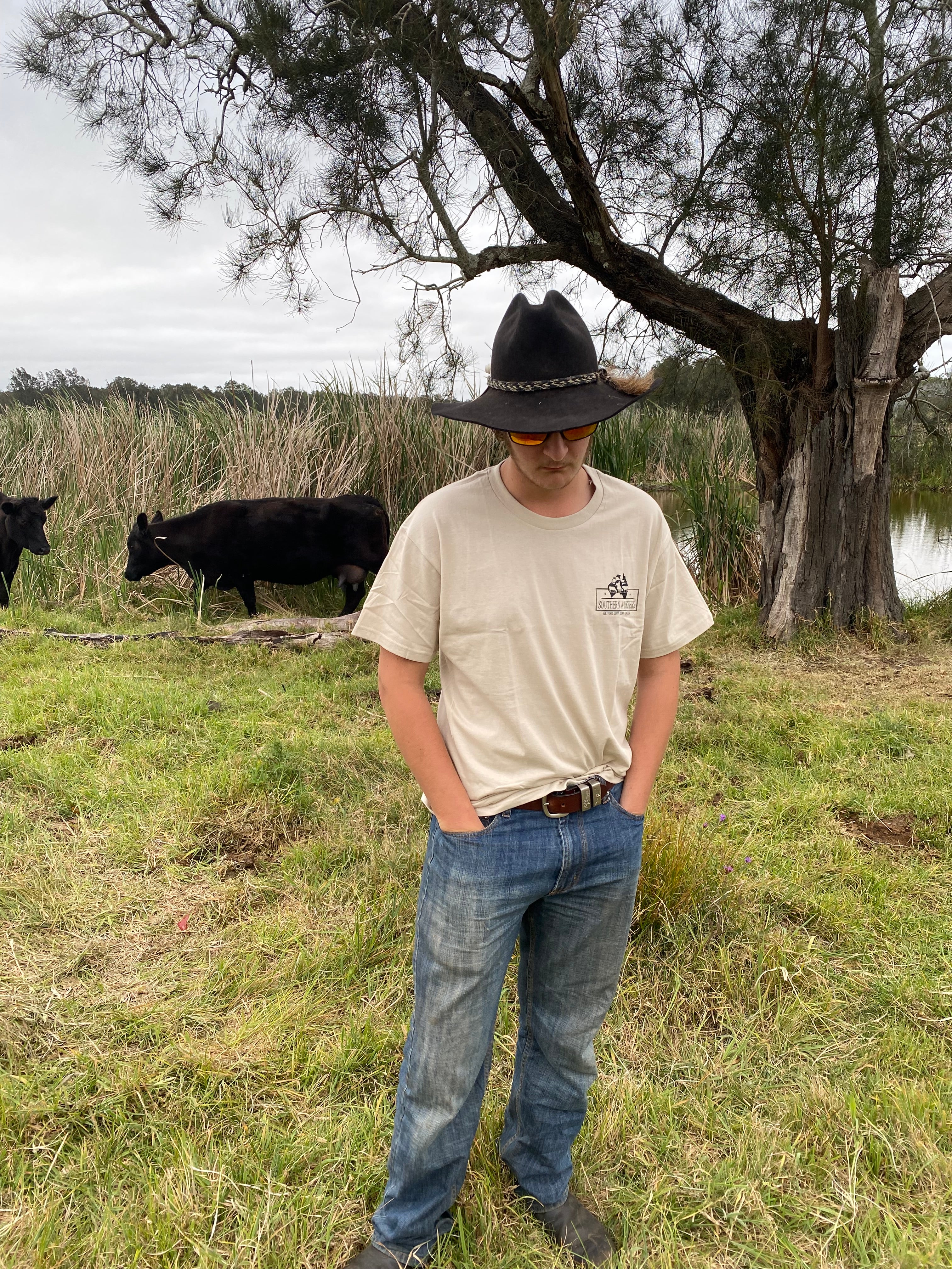 Southern Musters Bone T-shirt