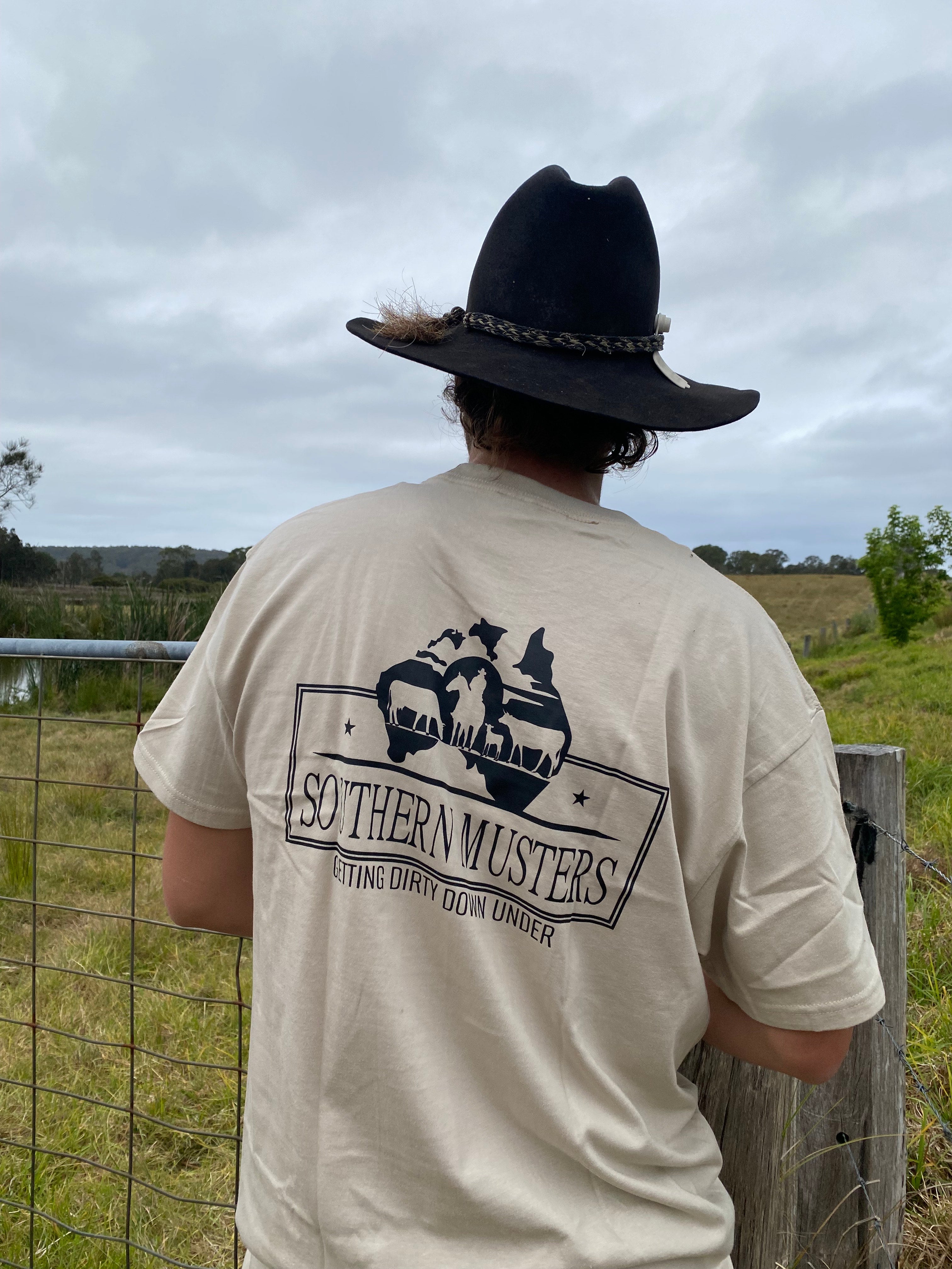 Southern Musters Bone T-shirt