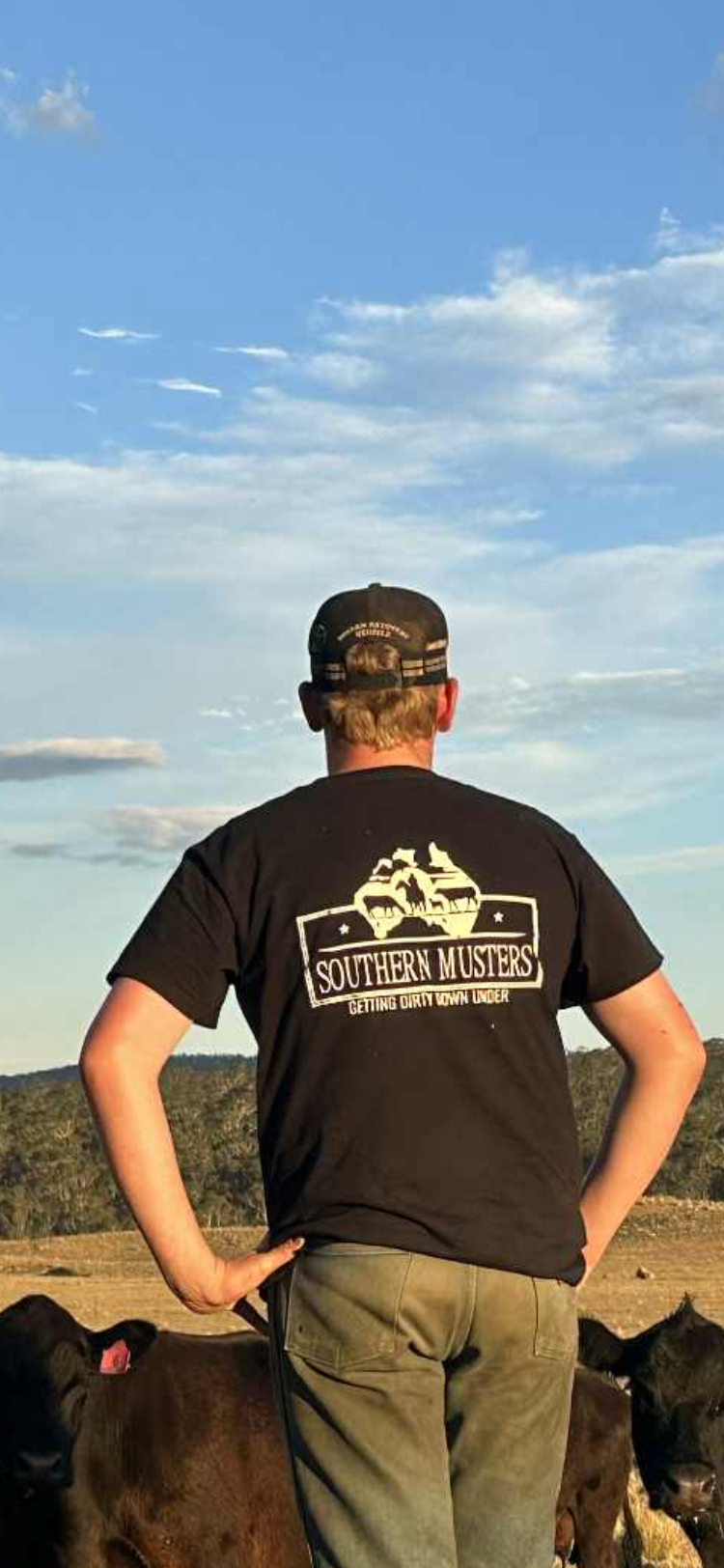 Southern Musters Black T-Shirt